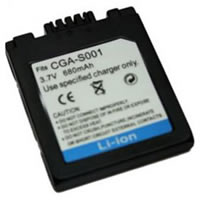 Panasonic Lumix DMC-FX1EG-R digital camera battery
